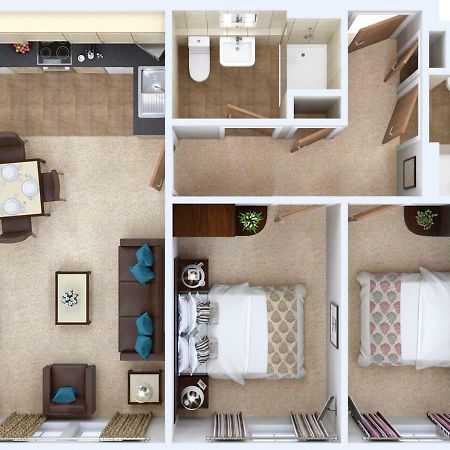 Fountain Court Apartments - Grove Executive Единбург Екстер'єр фото