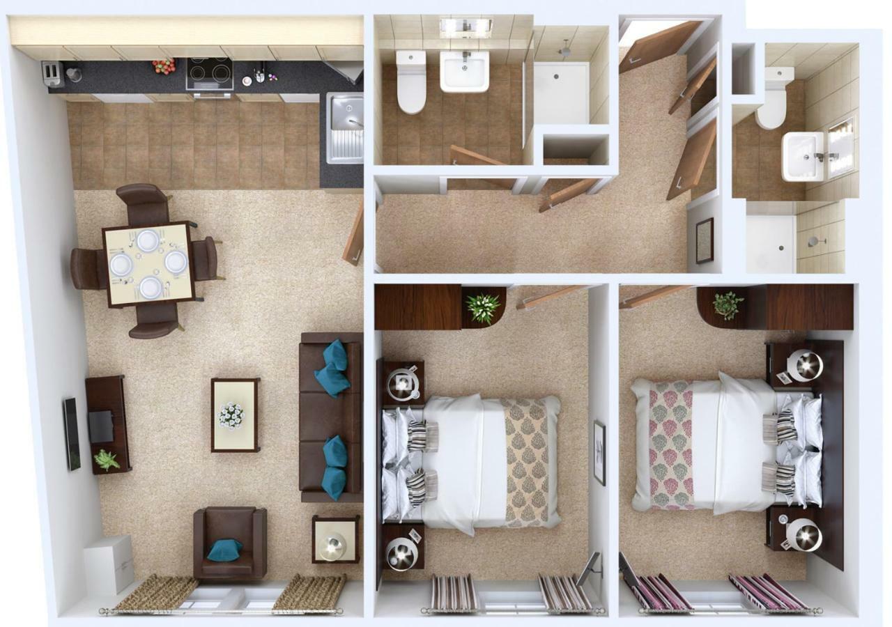 Fountain Court Apartments - Grove Executive Единбург Екстер'єр фото