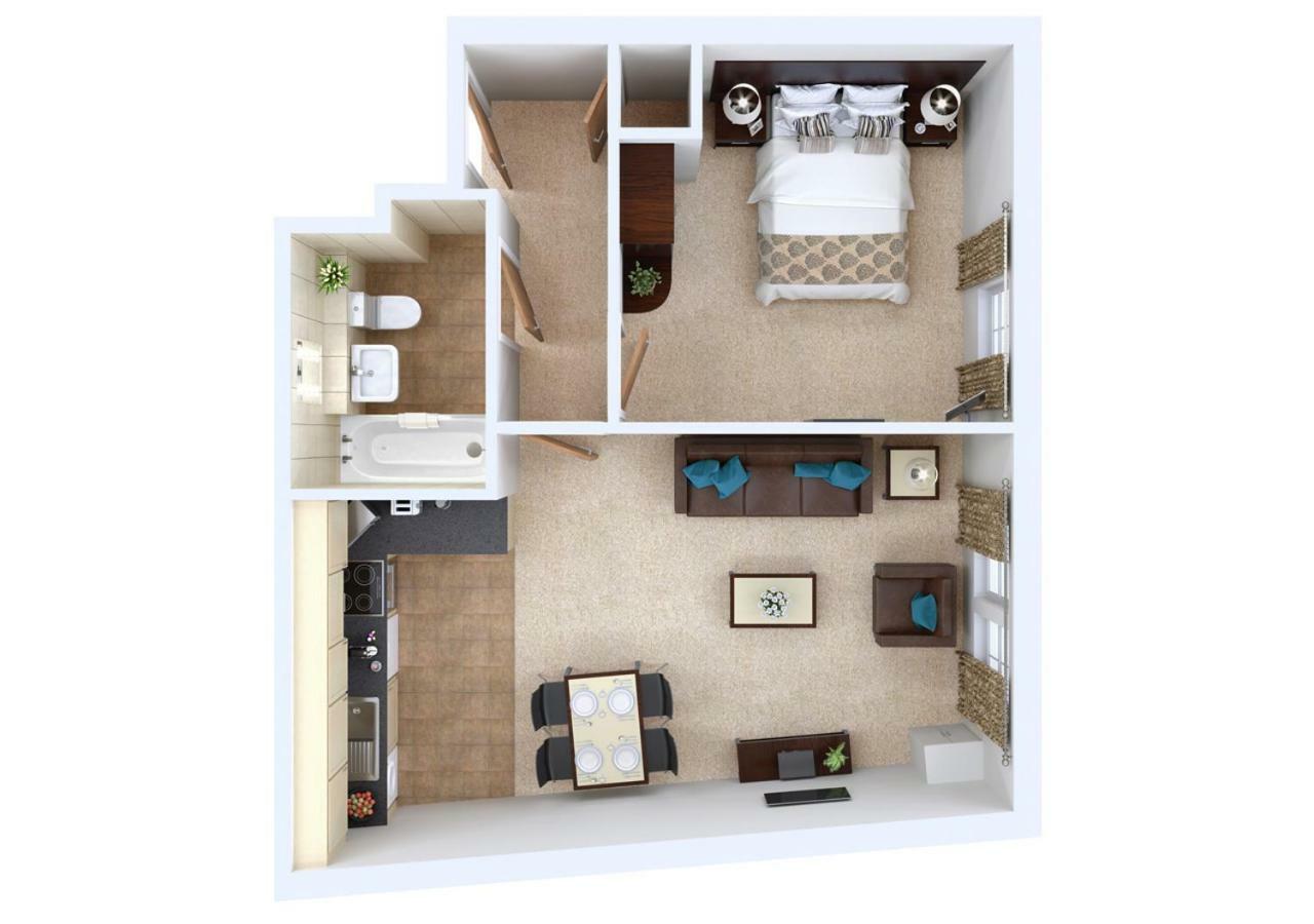 Fountain Court Apartments - Grove Executive Единбург Екстер'єр фото